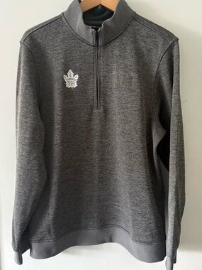 Under Armour x NHL Toronto Maple leafs 1/4 Zip Sweatshirt